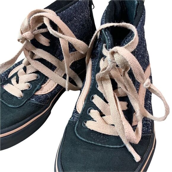 Old Skool toddler girl high top Vans - Picture 12 of 15